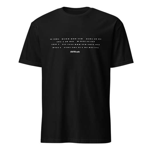"If You Can Read This We Should Be Friends" Morse Code / CW T-Shirt image 0