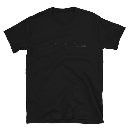 "Nerd!" Morse Code / CW T-Shirt image 0